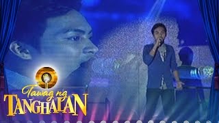 Tawag ng Tanghalan Anthony Pada wins against Hazelyn [upl. by Kean]