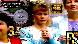 Tonya HARDING🇺🇸🥈Lands Triple Axel  1991 FS Munich Worlds During Free Skate 3A ABC4K [upl. by Tymothy478]