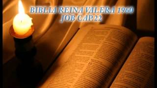 Biblia HabladaBIBLIA REINA VALERA 1960 JOB CAP 22 [upl. by Nonnek]