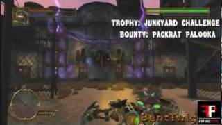 Oddworld  Strangers Wrath HD  Junkyard Challenge Trophy Achievement Guide [upl. by Derdle355]