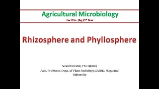 Rhizosphere and Phyllosphere  Introductory concepts and differences  Rhizoplane and Phylloplane [upl. by Ahsitul]