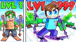 FASTEST in SKI Race Clicker roblox [upl. by Etnahsal155]