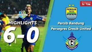 Persib Bandung vs Persegres Gresik United 60 All Goals amp Highlights [upl. by Asilav]