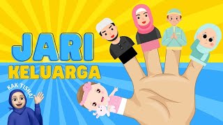 Lagu Keluarga Jari Finger Family Bahasa Melayu  Lagu kanakkanak  Nursery Rhyme  Kak Tisha [upl. by Adina]