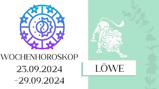 ♌ Wochenhoroskop  Löwe  2309290924  KW 392024 [upl. by Saraiya]