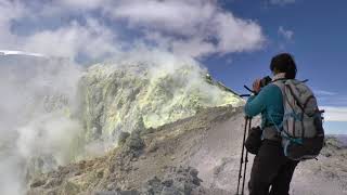 volcans et salars du nord Chili 34 Ascension du volcan Isluga [upl. by Niar]