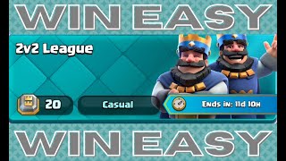 BEST 2v2 LEAGUE CLASH DECKS Clash Royale [upl. by Sturges]