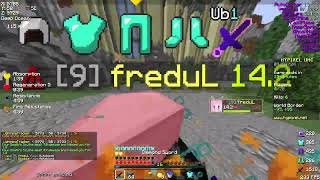 SLAUGHTERING SHITTERS IN HYPIXEL UHC FT MYAU CLIENT [upl. by Nilyarg1]