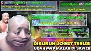 PASCOL DIKERJAIN DIKASIH JOGET MULU  LIHAT KUBANTAI MEREKA SEMUA MVP INI BOSS [upl. by Arretak964]