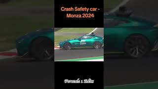 SAFETY CAR CRASH AT MONZA 🤣 formule1 safetycar crash shorts [upl. by Raphaela447]