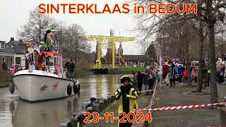 Bedum INTOCHT SINTERKLAAS 2311 2024 [upl. by Sallee765]