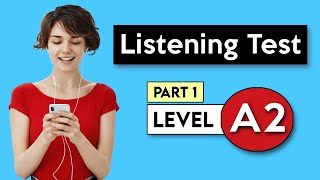 A2 Listening Test  Part 1  English Listening Test [upl. by Elleval533]