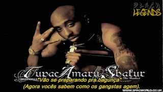 2Pac  Ambitionz Az A Ridah Legendado [upl. by Iclek]