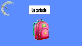 les objets de la classe en français [upl. by Ahsinawt]