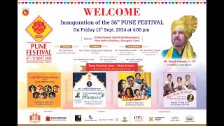 Inauguration ceremony of the 36th Pune festival [upl. by Annunciata]