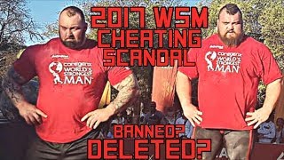 2017 Worlds Strongest Man Scandal Documentary Mysteriously DELETED [upl. by Anitnamaid]