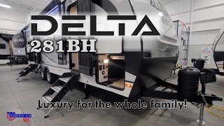 2024 Delta 281BH by Alliance RV  A Luxury Bunkhouse travel trailer for the Whole Family [upl. by Vicky]