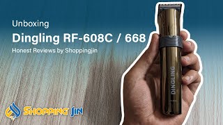 Unboxing Dingling Trimmer RF608C  RF668  Trimmer Review in Pakistan [upl. by Elleina]