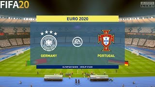 FIFA 20  Germany vs Portugal  Euro 2020  Full Match amp Gameplay [upl. by Seyah]