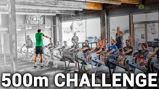 500m Challenge Rowing Machine Workout [upl. by Lipman]