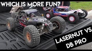 LOSI LASERNUT vs TENACITY DB PRO Which is Faster Which is more Fun  Netcruzer RC [upl. by Rangel]