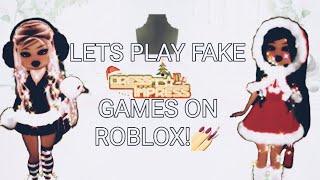 Lets Play DTI CopysFake DTIS On Roblox💅🎄 [upl. by Docilu]