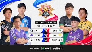 🔴LIVE  MPL PH S13  FILIPINOWeek1 Day 2 [upl. by Nylirad]