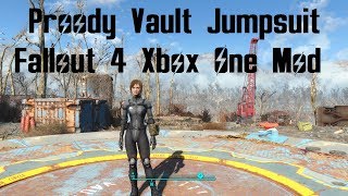 Fallout 4 Proody Vault Jumpsuit Xbox One Mod Proody Vault Suit Mod XB1 [upl. by Aaren]