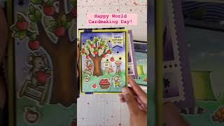 Happy World Cardmaking Day cardmaking worldcardmakingday papercrafts october diycrafts [upl. by Eartha]