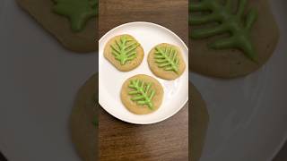 Palm Branch Cookies 🍪🌿  Palm Sunday Dessert Recipe palmsunday easterrecipes [upl. by Venable]