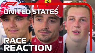 Drivers React After The Race  2024 United States Grand Prix [upl. by Orpah]