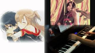 Sword Art Online ED 2  Overfly viola piano ft xclassicalcatx [upl. by Alyks]