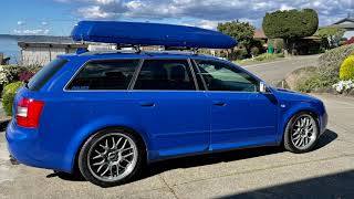 Audi S4 Avant walk around  Nogaro Blue  2004  B6 HD 1080p [upl. by Gladis]