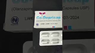 CoDepricap 325mg Capsule Uses Co Depricap Capsule Uses Olanzapine [upl. by Kinsley]