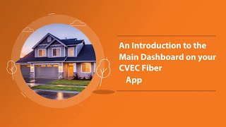 An overview of the CVEC Fiber Apps main dashboard [upl. by Uokes]