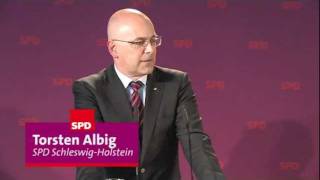 Torsten Albig Endspurt für die Wahl im Mai [upl. by Wyly585]