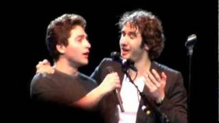 Josh Groban amp Josh Page MSG Arena  The Prayer [upl. by Cohbath283]