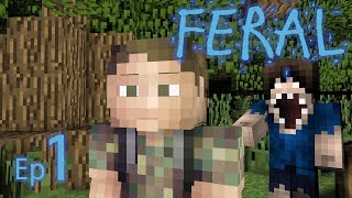 FERAL  Episode 1 The Discovery  Minecraft Horror Animation Series [upl. by Yntirb]