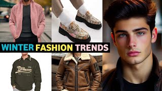 BIGGEST Winter Fashion Trends 202425 To 1000xUPGRAGE YOUR STYLE  Winter Styling Ideas Men [upl. by Suirtemid404]