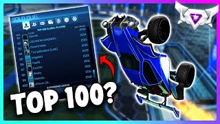 GOING FOR TOP 100 SUPERSONIC LEGEND IN 1V1  Rocket League Gameplay [upl. by Wenn]