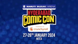 Hyderabad Comic Con 2024 A Pop Culture Extravaganza [upl. by Coraline714]