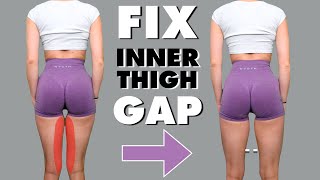 14 DAY INNER THIGH GAP Workout Challenge  Burn Inner Thigh Fat At Home  No Equipment [upl. by Nnahteb]