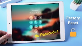 How to Factory Reset iPad without Passcode [upl. by Phillis]