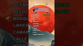 Pon a prueba tu vocabulario en ingles inglés english cursodeingles inglesonline quiz facts [upl. by Eusadnilem559]