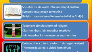 Functionalist theory of religion [upl. by Kiker53]