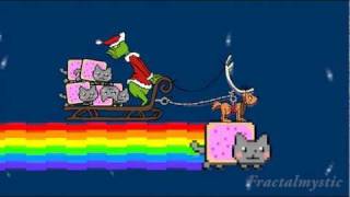 How The Grinch Stole Nyan Cat  Epic HD Merry PopTart Dr Seuss Christmas Original [upl. by Leorsiy]