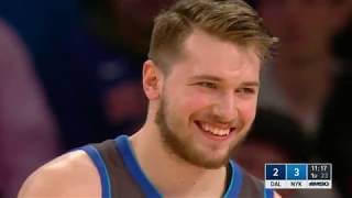 Luka Doncic Airballs a Three on MSG DEBUT  Mavericks vs Knicks  Jan 30 2019  201819 NBA Season [upl. by Joycelin]