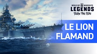 World of Warships Legends — Le Lion Flamand [upl. by Childers]