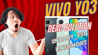 VIVO Y03 DEAD PROBLEM 2NDARY LINE SHORT SOLUTION vivoy03 deadmobilerepair trendinvideo [upl. by Esahc452]