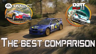 Does EA Sports WRC beat Dirt Rally 20 [upl. by Nepean]